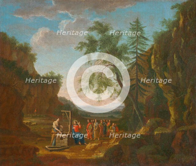 Christ by the Well, 1780-1800. Creator: Unknown.