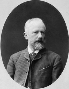 Peter Tchaikovsky, Russian composer, 1880s. Artist: Konstantin Schapiro