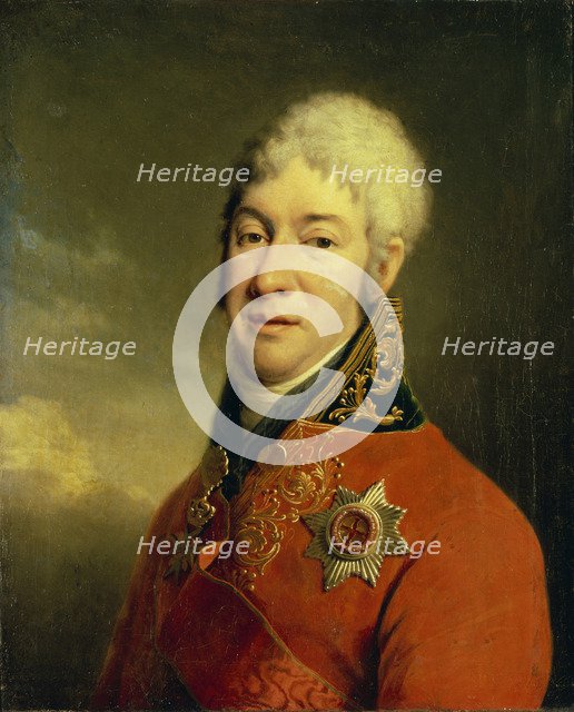 Portrait of Ivan Vladimirovich Lopukhin (1756-1816), philosopher, mystic, writer and humanitarian, 1802-1804. Artist: Levitsky, Dmitri Grigorievich (1735-1822)