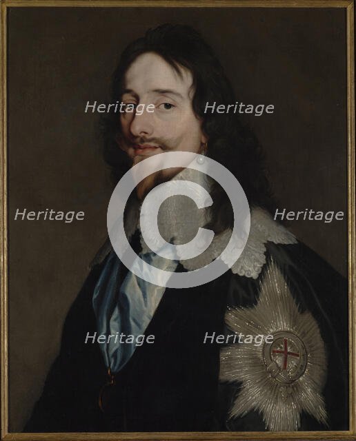 Portrait of Charles I, King of England  (1600-1649), First Half of 17th cen.. Creator: Dyck, Sir Anthony van (1599-1641).