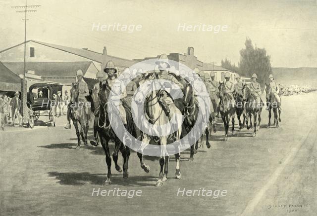 'The Entry of Lord Roberts and Staff into Pretoria', 1901. Creator: Unknown.