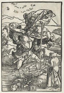 St. Christopher with the Birds, c. 1501-1504. Creator: Albrecht Dürer (German, 1471-1528).