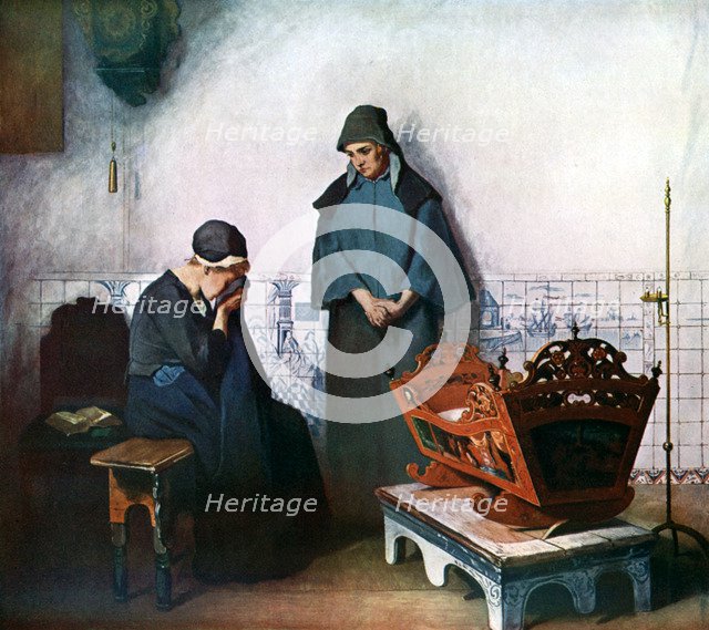 'The Empty Cradle', 1911-1912. Artist: Unknown