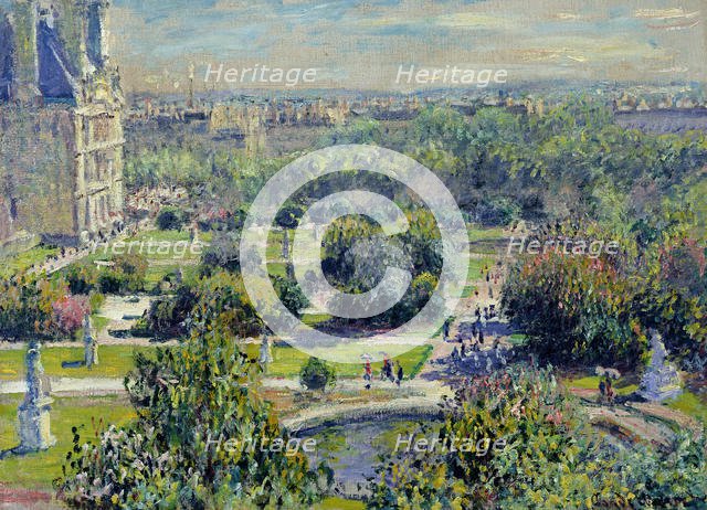 The Tuileries Gardens, 1876. Creator: Monet, Claude (1840-1926).