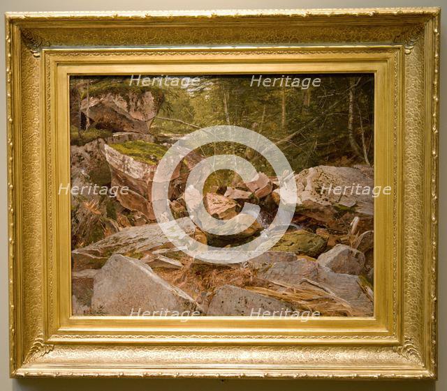 Study, North Conway, New Hampshire, 1851. Creator: David Johnson (American, 1827-1908).