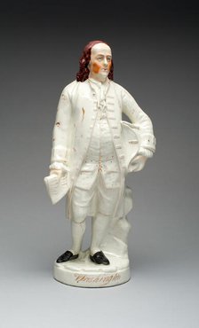 Statue of Benjamin Franklin, 1800/80. Creator: Unknown.