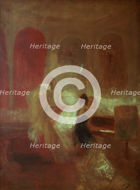 'Music Party, East Cowes Castle', Isle of Wight, 1835. Artist: JMW Turner