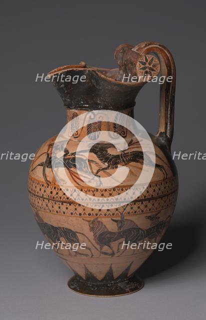 "Pontic" Oinochoe, c. 520 BC. Creator: Unknown.