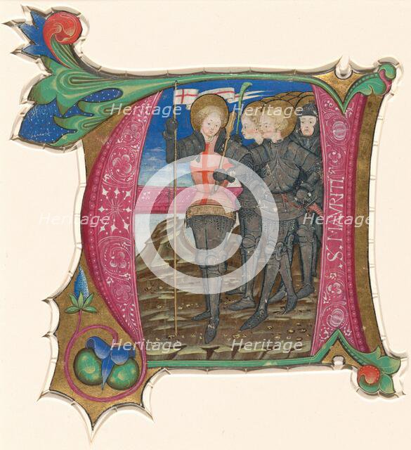 Saint Maurice and the Theban Legion, third quarter 15th century. Creator: Unknown.