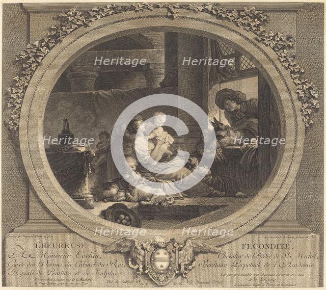 L'heureuse fécondité, 1777. Creator: Nicolas Delaunay.