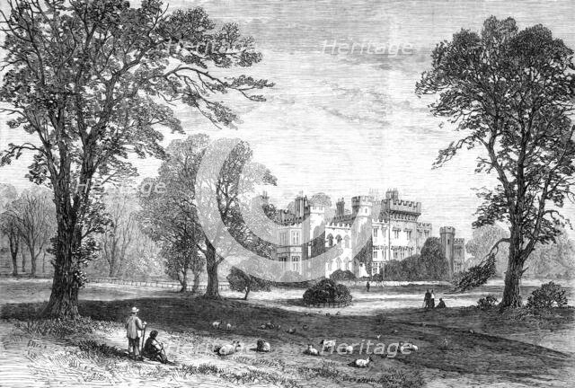 Gladstone Supplement: Hawarden Castle, from the park, 1880. Creator: Unknown.