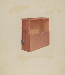 Wood Box, c. 1936. Creator: Lawrence Foster.