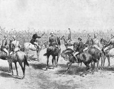 '...Soudan, 1883-85...Wolseley Bidding Farewell to the Australian Infantry...', (1901).  Creator: Unknown.