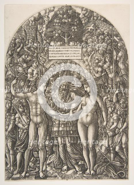 The Marriage of Adam and Eve, from The Apocalypse, ca. 1540-55. Creator: Jean Duvet.