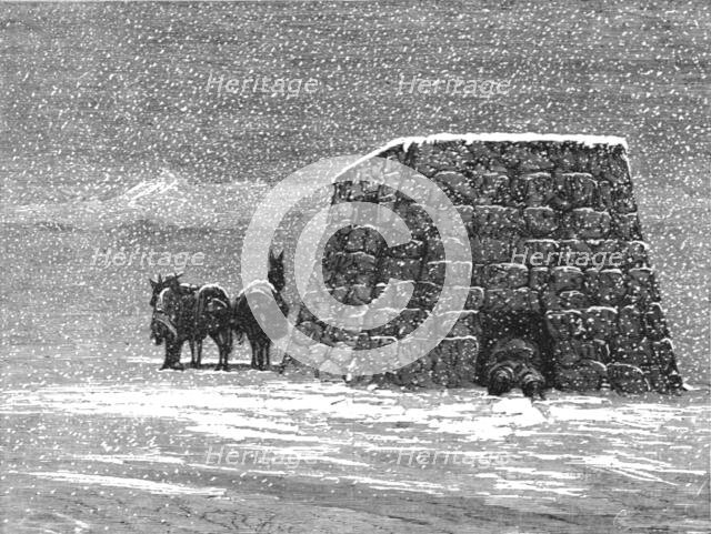 ''Travellers Shelter in the Andes; A Ramble in Peru', 1875. Creator: Unknown.