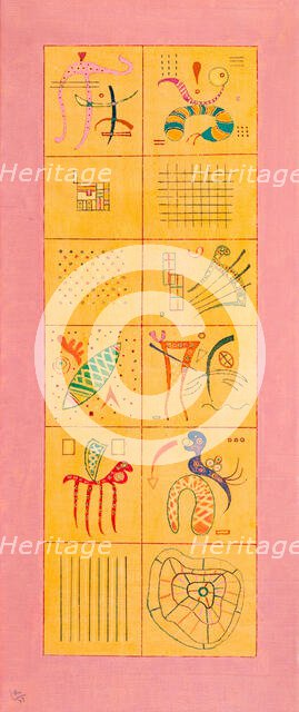 Bagatelles douces, 1937. Creator: Kandinsky, Wassily Vasilyevich (1866-1944).