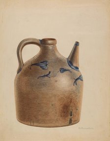 Water Jug, 1935/1942. Creator: Nicholas Amantea.