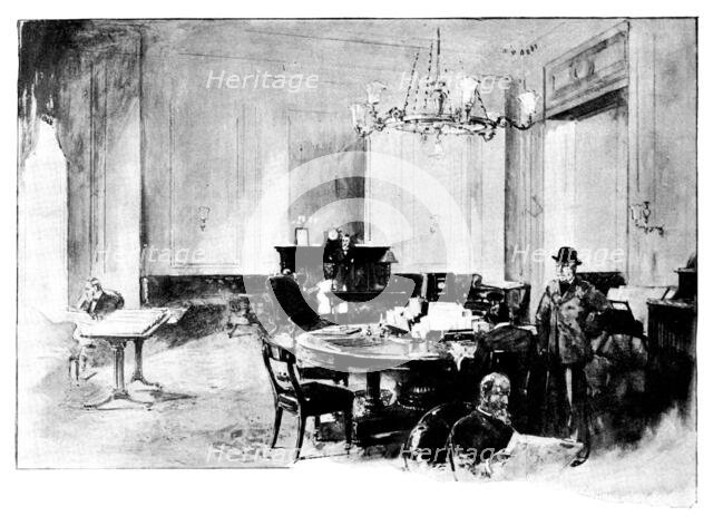 In Clubland - No. V: the Travellers' Club - the Morning Room, 1898. Creator: Unknown.