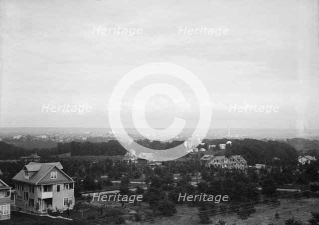 American University, Washington, DC - Air Views, 1914. Creator: Harris & Ewing.