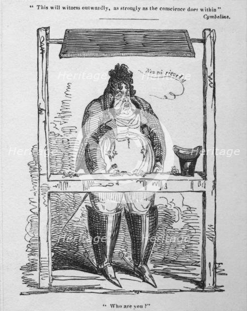 'This will witness outwardly, as strongly as the conscience does within", Cymbeline', c1820. Creator: Unknown.