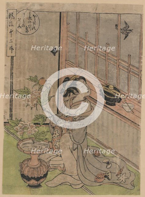 Satsuki hototogisu, 1772. Creator: Koryusai, Isoda (1735-1790).