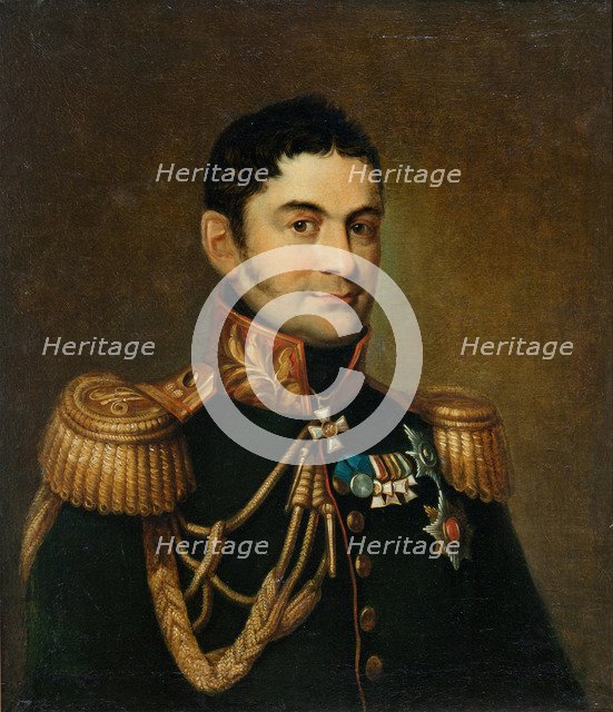 Portrait of Prince Pyotr Mikhaylovich Volkonsky (1776-1852).