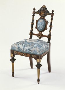 Side Chair, 1869/70. Creator: Herter Brothers.