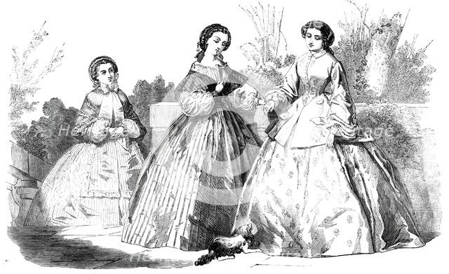 Paris Fashions for July, 1860. Creator: Unknown.