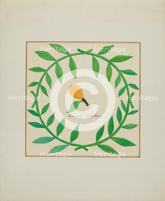 Pieced Autograph Quilt (1 Piece), c. 1936. Creators: Cornelius Christoffels, Margaret Linsley.