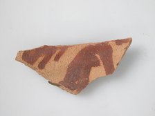 Pottery Fragment, Coptic, 4th-7th century. Creator: Unknown.