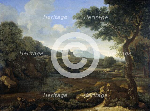 Landscape, 1640-1645. Creator: Gaspard Dughet.