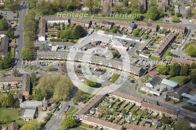 Tilgate Parade and The Grasshopper Public House, Crawley, West Sussex, 2017. Creator: Damian Grady.