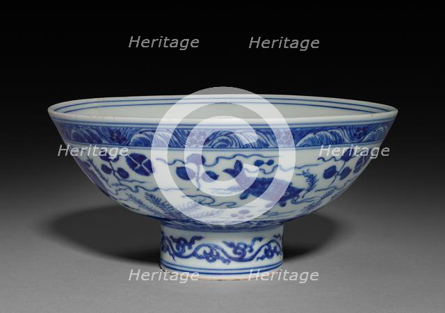 Bowl with Fish and Water Plants, 1522-1566. Creator: Unknown.