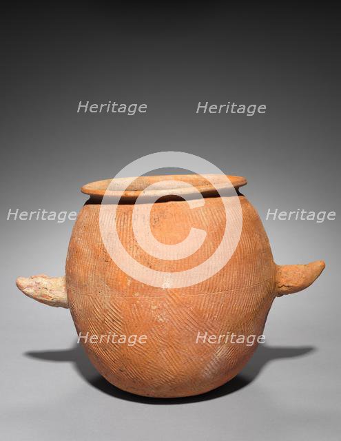 Jar with Horn-Shaped Handles, 100s. Creator: Unknown.