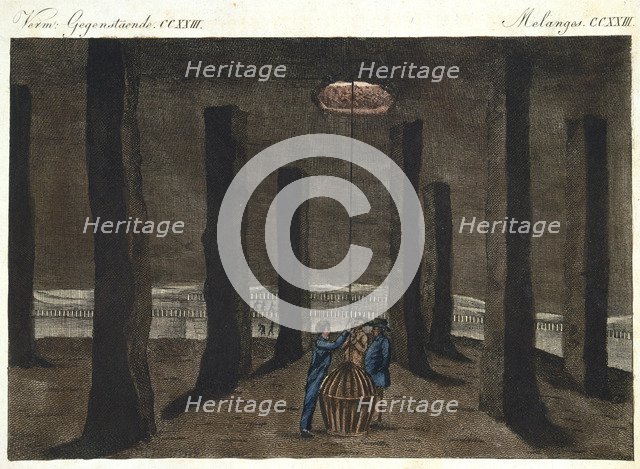 The Cathedral, Marston Salt Mine, Northwich, Cheshire, England, 19th century. Artist: Unknown