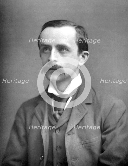 James Matthew Barrie (1860-1937), Scottish playwright and novelist, c1890. Artist: Unknown