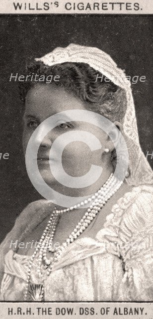 H.R.H, The Dow, DSS. Of Albany, 1908.Artist: WD & HO Wills