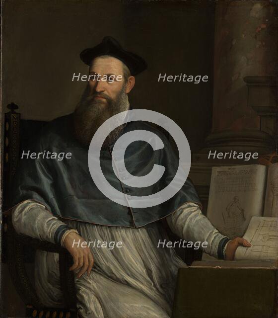 Portrait of Daniele Barbaro, 1556-1562. Creator: Paolo Veronese.