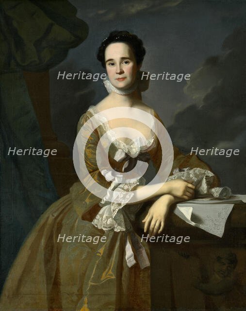 Mrs. Daniel Hubbard (Mary Greene), c. 1764. Creator: John Singleton Copley.