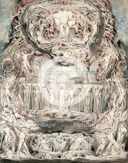 'The Fall of Man', c1780-1827. Artist: William Blake