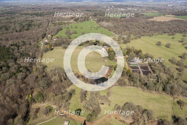 Park around Forest Lodge, Windsor Great Park, Berkshire, 2018. Creator: Historic England Staff Photographer.