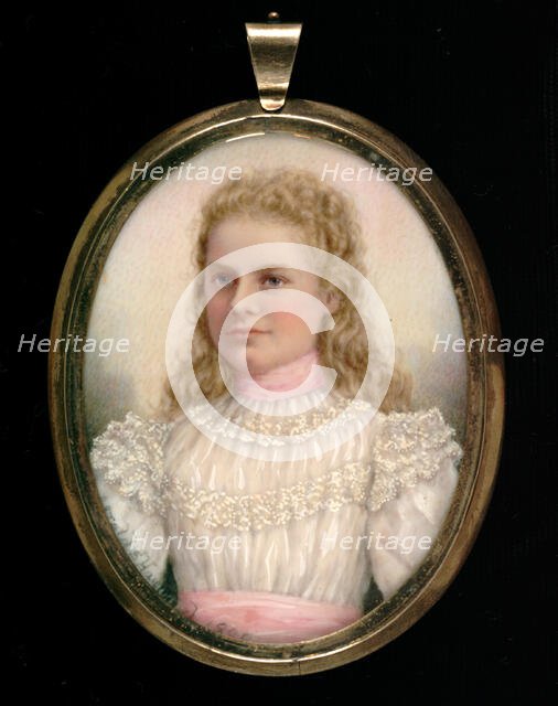 Elsie Clough Street, 1898. Creator: Gerald Sinclair Hayward.