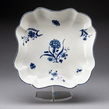 Dish, Worcester, c. 1755. Creator: Royal Worcester.