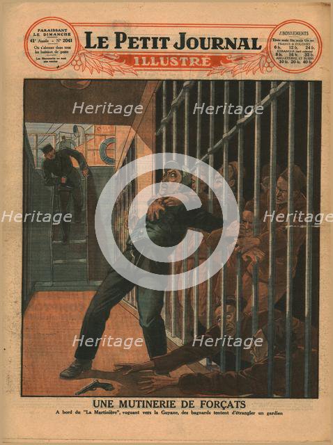 Convicts mutinying, 1930. Creator: Unknown.