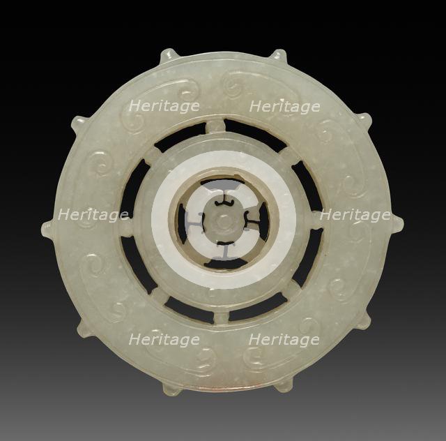 Ornament - Wheel, 1736-1795. Creator: Unknown.