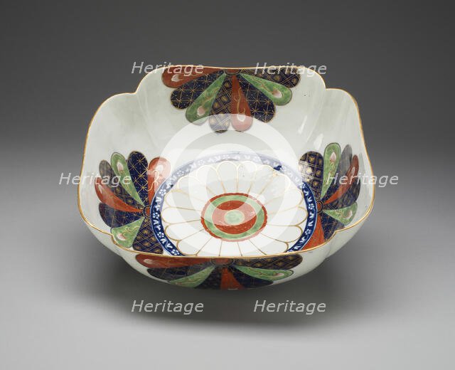 Dish, Worcester, 1765/75. Creator: Royal Worcester.