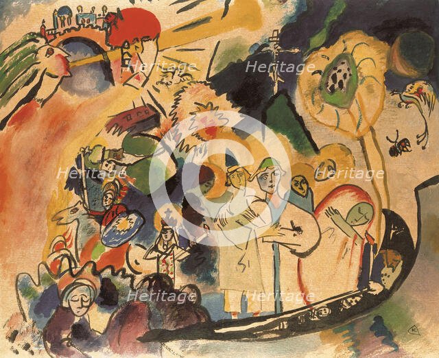 All Saints' Day, c1910. Creator: Kandinsky, Wassily Vasilyevich (1866-1944).