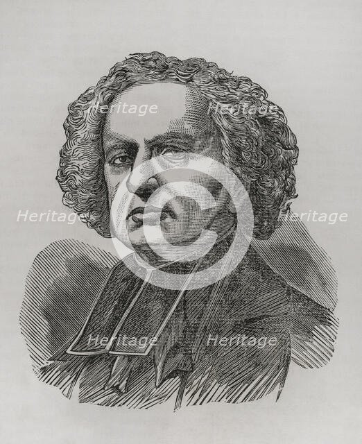 Gaspard Deguerry (1797-1871), French ecclesiastic, parish priest of the Madeleine, 1871.  Creator: Unknown.