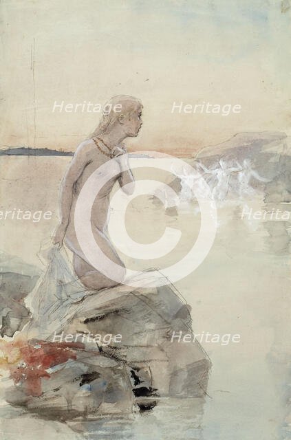 Aino, c1890s. Creator: Albert Edelfelt.