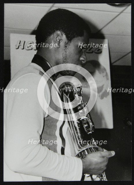 Saxophonist Nathaniel Facey at The Fairway, Welwyn Garden City, Hertfordshire, 25 January 2004. Artist: Denis Williams